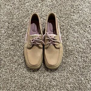 Sperry Woman’s Beige Boat Shoes